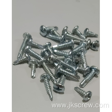 Phillips pan head self drilling screw